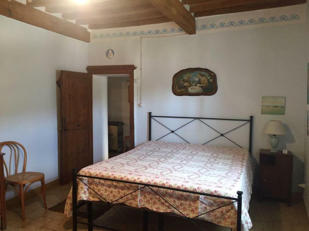 La Casa Rosa Villa Vitiano Bagian luar foto