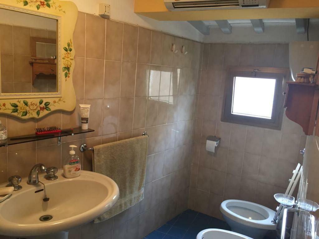 La Casa Rosa Villa Vitiano Bagian luar foto