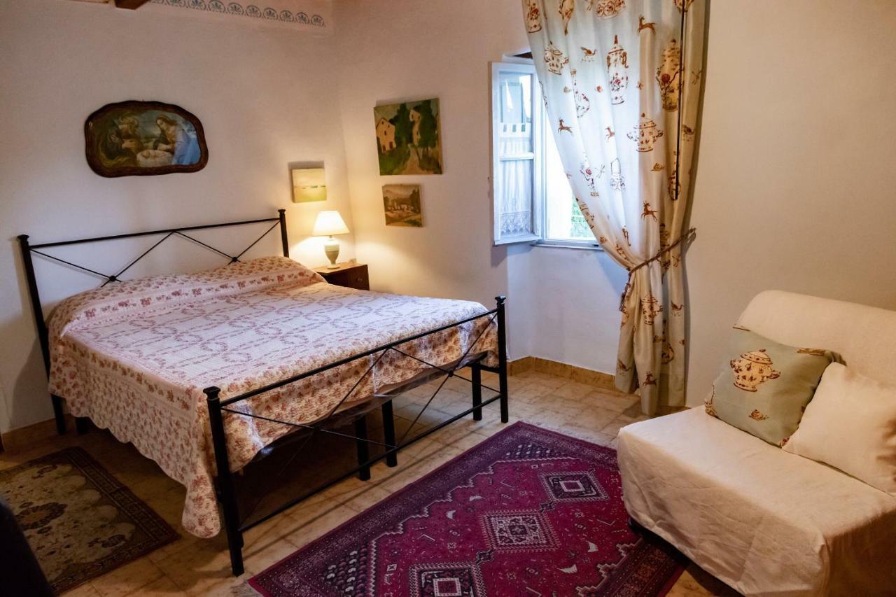 La Casa Rosa Villa Vitiano Bagian luar foto